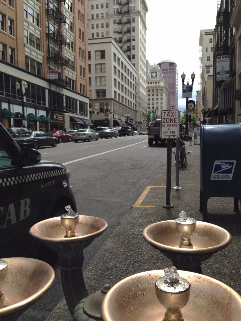 the ever flowing drinking fountains